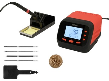 STACJA LUTOWNICZA CYFROWA 75W TYP GROT, WYŚWIETLACZ LCD YT-82462 YATO