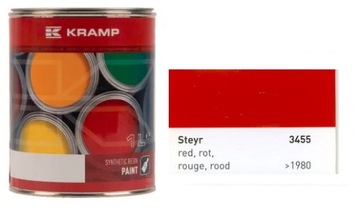 LAKIER STEYR OD 1980 CZERWONY 1L 345508KR OKAZJA