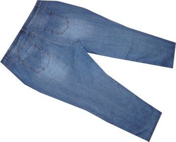 ULLA POPKEN_56_SPODNIE JEANS guma w pasie 495