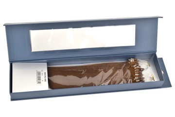WŁOSY NATURALNE MIKRORINGI 40cm 70g kolor 6