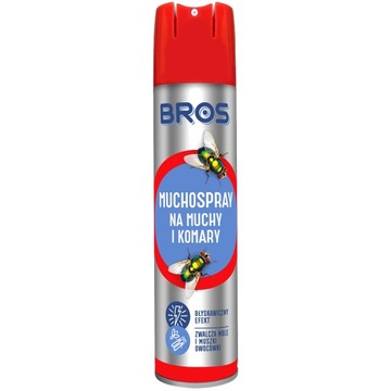 BROS MUCHOSPRAY na muchy i komary muchozol 750 ml