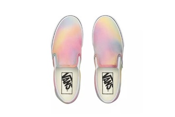 Buty damskie trampki niskie VANS CLASSIC SLIP ON wsuwane kolorowe r. 38