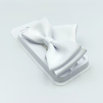 ДЕТСКИЙ БЕЛЫЙ ДЕТСКИЙ ГАЛСТУК-БАБОЧКА