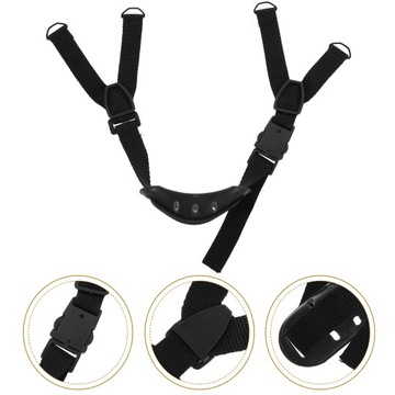 REGULOWANY PASEK PODBRÓDKA DO KASKU WYGODNY,