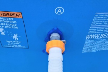 PODPORA RUR BASENU RURY BASENOWEJ BESTWAY na ADAPTER REDUKCJĘ 32x38 DELFIN