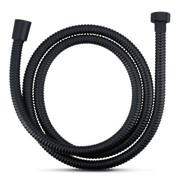 ДУШЕВОЙ ШЛАНГ Душевые ванны Гибкий КОНИЧЕСКИЙ 150 см Черный
