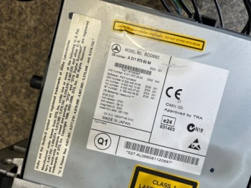 Magnetola su navigacija CD COMMAND Mercedes W211 LIFT ORG A2118705094 – nuotrauka 9
