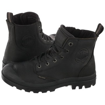 Buty Męskie Trapery Palladium Pampa 76888 Czarne