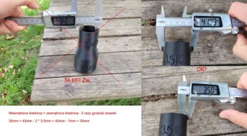 Переходная труба CMT 38ID 57ID Rutlands XT3517