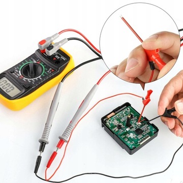 НАБОР 23 ШТ. КАБЕЛЕЙ, ИСПЫТАТЕЛЬНЫХ ПРОВОДОВ ДЛЯ СЧЕТЧИКА.