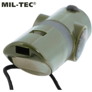 Сигнальный свисток Компас Mil-Tec 6в1 сигнальный термометр выживания