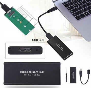 АДАПТЕР ДЛЯ SSD-ДИСКОВ M.2 USB 3.0 NGFF КОРПУС M2 SATA