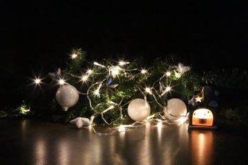 Lampki choinkowe 10 Led wewnątrz 1,2 m