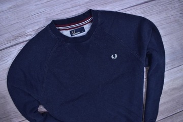 FRED PERRY Logowana Bluza Męska Crevneck / S