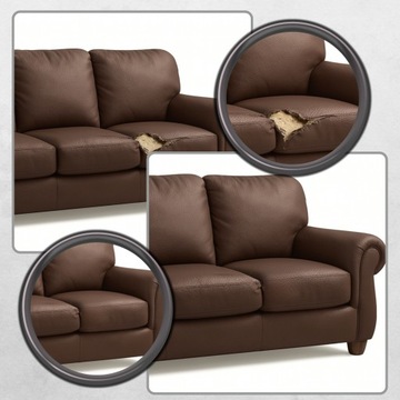 EKO SKÓRA SAMOPRZYLEPNA MATERIAŁ ŁATA SKAJ POLSKI PRODUCENT 144x50CM DERMA