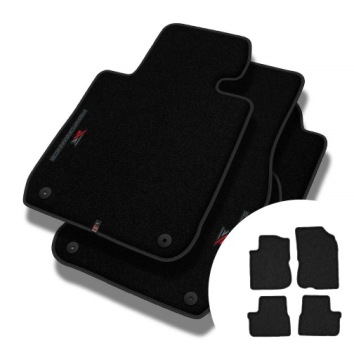 Velurové koberce Performance Premium pro Peugeot 208 I 2012-2019