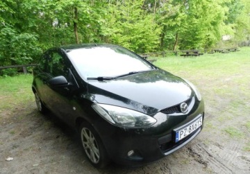 Mazda 2 II 2008 Mazda 2 BEZ RDZY niezawodna tania ekonomiczna. KLIMA 1wlasciciel 1.4 68KM, zdjęcie 2
