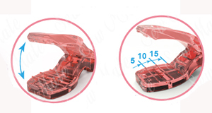 Пряжка-лягушка для ткани, 20 шт. +коробка