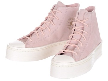 Buty damskie CONVERSE CTAS Modern Lift Platform Mono Suede A04663C skórzane