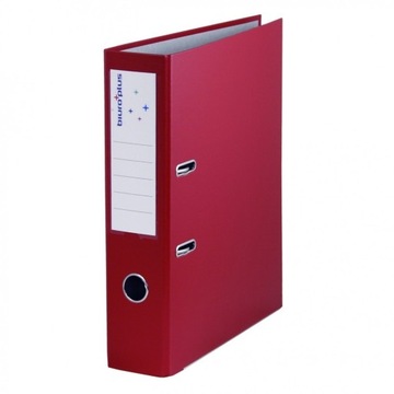 Segregator Biuro Plus A4, 75 mm, bordowy