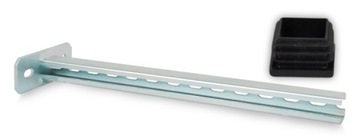 Wspornik Ścienny OCYNK KONSOLA Uchwyt na Ścianę T 30x30 mm 25 cm wieszak