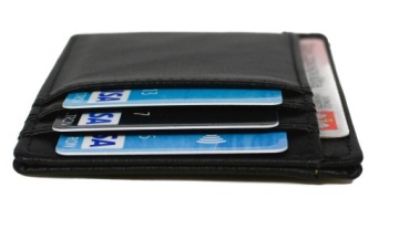 МУЖСКОЙ КОЖАНЫЙ ТОНКИЙ КОШЕЛЕК - ЗАЩИТА RFID-КАРТЫ