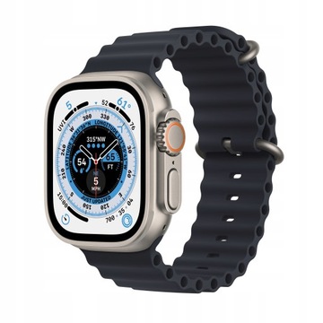 Smartwatch Apple Watch ULTRA 49mm JAK NOWY + PASEK + SZKŁO HARTOWANE