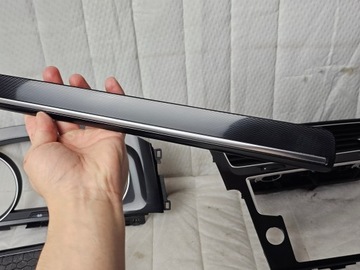 Декор сушеной консольные доски VW Golf VII углерод