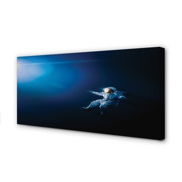 Foto obraz na płótnie Kosmos astronauta 100x50 cm