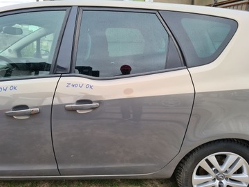 DRZWI LEWE TYLNE OPEL MERIVA B Z40W