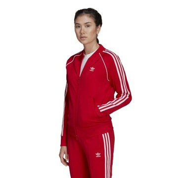 BLUZA DAMSKA ADIDAS ROZPINANA DRES 3 PASKI ŚLISKA