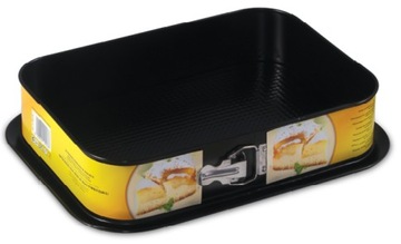 BLACHA BLASZKA FORM PIECZEN CIAST CIASTA WYPIEK TORT OTWIERANA KLAMRA 24X35