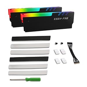 ТЕПЛООТВОД ДЛЯ ОЗУ EZDIY-FAB ARGB DDR