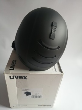 Kask Uvex S 52-55 cm czarny