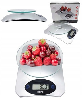 Электронные кухонные весы 5кг/1г.