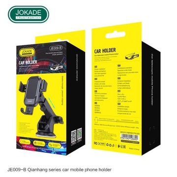 Универсальный гравитационный кронштейн для окна кабины, РЕГУЛИРУЕМЫЙ, ЧЕРНЫЙ