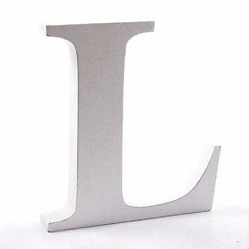 DUŻA DREWNIANA LITERA L 18 cm KURIER 9,90