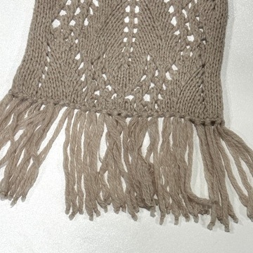 TCM Szal Fredzle Ażurowy Wzór 55% Wełna