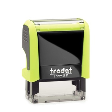 TRODAT PRINTY STAMP 4911 ЖЕЛТЫЙ + ДИЗАЙН ЛАСТИКА