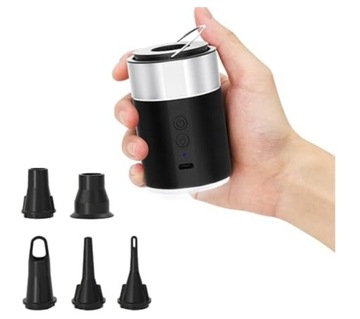 Elektryczna Pompa Powietrza Akumulator do Ładowania USB z 4 Dyszami