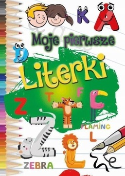 Moje pierwsze literki KOLORWANKA SUPER TANIO KOLOR
