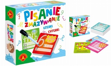 Gry Edukacyjne dla 5 LATKA Pisanie Zmazywanie