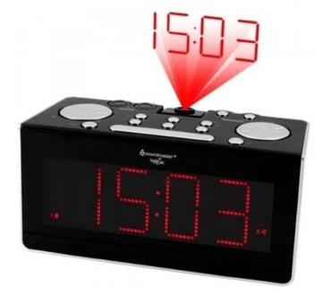 Radiobudzik FM Soundmaster FUR6005 rzutnik czasu