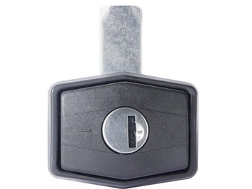 Замок на люк рундука дачи, кемпера, черный СТС