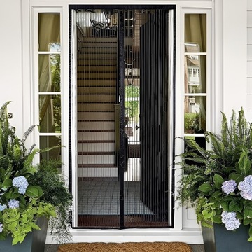 МОСКИТНАЯ СЕТКА ДЛЯ БАЛКОННОЙ ДВЕРИ, ОКНА, ОКНА С МАГНИТОМ ПРОЧНАЯ СЕТКА 100 x 210СМ