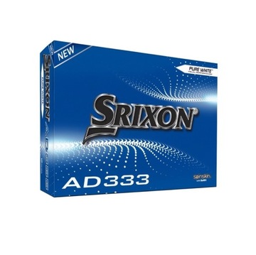 Мячи для гольфа SRIXON AD333 белые, 12 шт.