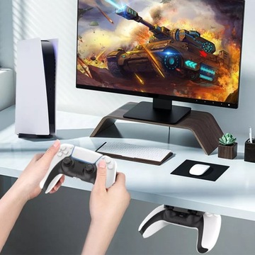 Uchwyt na kontroler pod blat stołu do pada PlayStation 4 i 5 PS4 PS5
