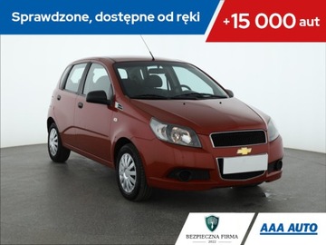 Chevrolet Aveo T250 Hatchback 5d 1.2 DOHC 84KM 2011 Chevrolet Aveo 1.2 i 16V, Salon Polska