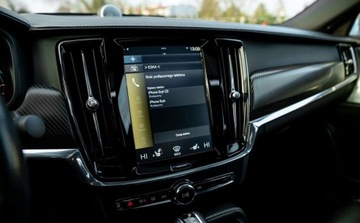 Volvo S90 II Sedan 2.0 D5 235KM 2017 Volvo S90 D5 AWD R-Design Poles Aktywny Tempomat Nvigacaj Podgrzewana Kier, zdjęcie 32