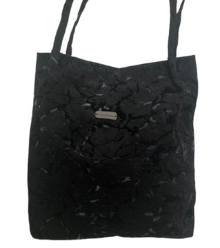 SZTRUKS TORBA WOREK TOREBKA SZHOPERKA CZARNA